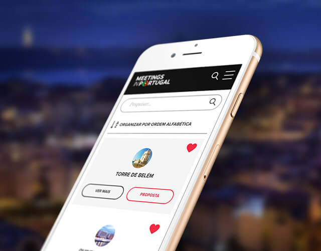 meetings portugal - mobile app