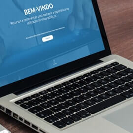 ama_homepage Layout do Portal Web Usabilidade.gov.pt
