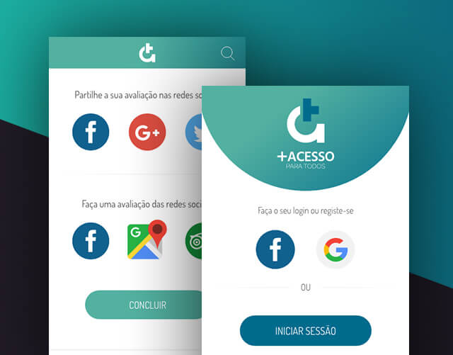 App Mobile +Acesso